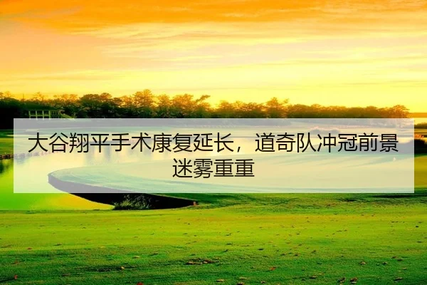 大谷翔平手术康复延长，道奇队冲冠前景迷雾重重